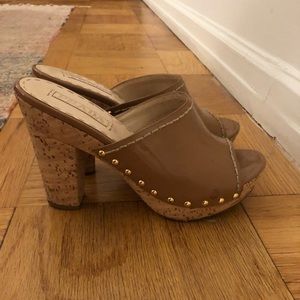 Prada Block/Clog Heels